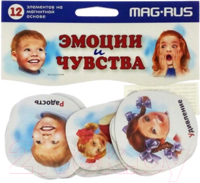 

Развивающая игрушка Анданте, Набор магнитов. Эмоции и чувства / AN-NF1017