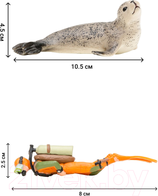 Набор фигурок коллекционных Masai Mara Мир морских животных / ММ203-018