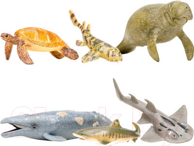 Набор фигурок коллекционных Masai Mara Мир морских животных / ММ203-021