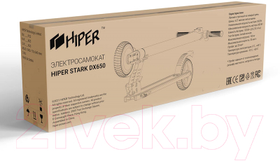Электросамокат HIPER Stark DX650 (серый)