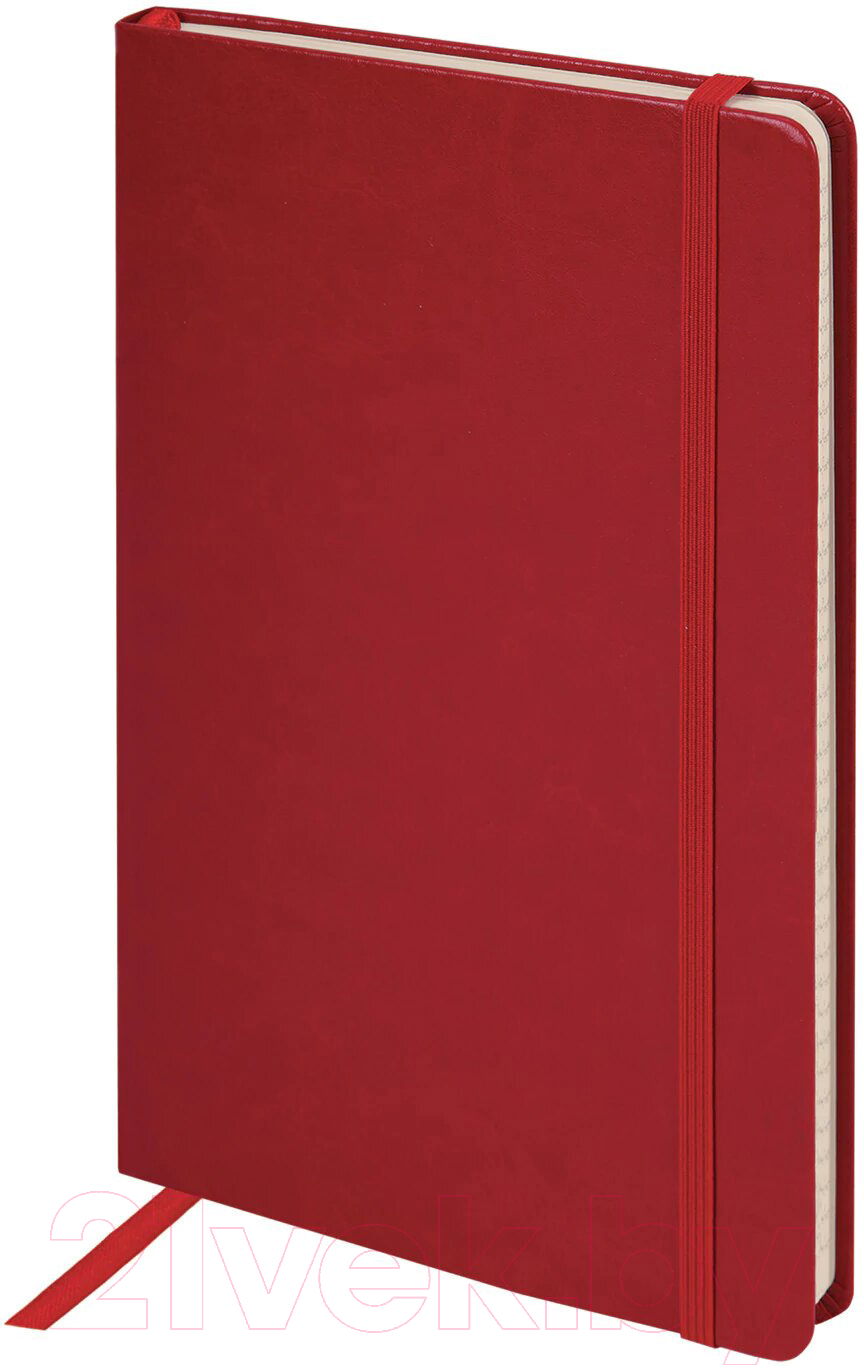 Записная книжка Brauberg Metropolis Special / 111575 (красный)