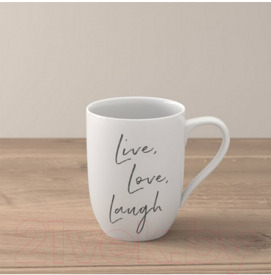 Кружка Villeroy & Boch Live Love Laugh / 10-1621-9659