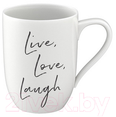 Кружка Villeroy & Boch Live Love Laugh / 10-1621-9659