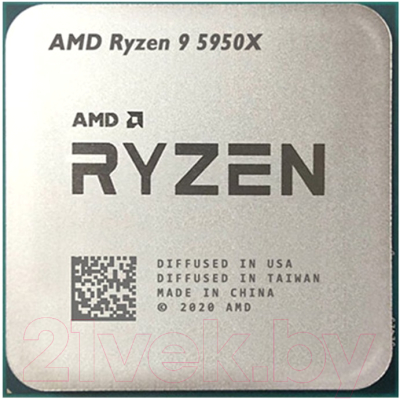 

Процессор AMD, Ryzen 9 5950X OEM / 100-000000059