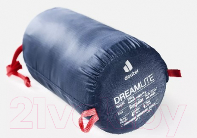 Спальный мешок Deuter Dreamlite 2021 Левый / 3703021 3524 (Navy/Cranberry)