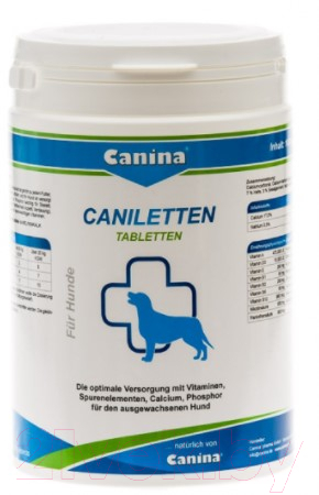 Кормовая добавка для животных Canina Caniletten 500 Tabletten / 120314