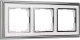 Рамка для выключателя Werkel W0031331 / a051200 (хром/белый) - 