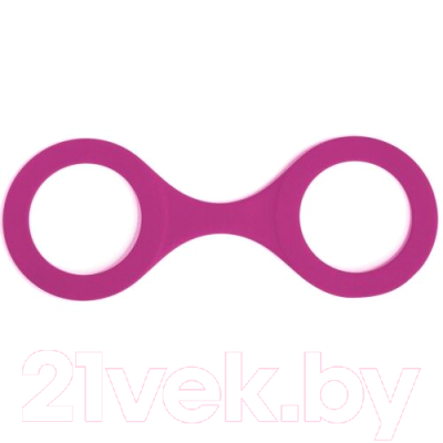 Наручники LoveToy Toyz4Partner Silicone Handcuffs / LV2030 (красный)