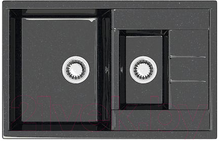 Мойка кухонная Marrbaxx Блонди Z210Q4 (черный)
