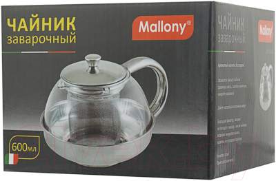 Заварочный чайник Mallony Menta-600 / 910110