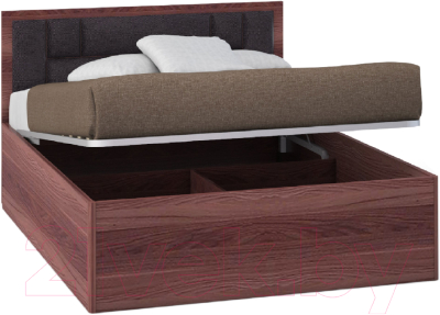 

Двуспальная кровать Шатура, Rimini Choco AMC-01.CH / 480698
