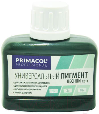 

Колеровочный пигмент Primacol, Зеленый, 21