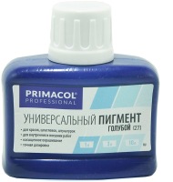 Колеровочный пигмент Primacol 27 (80мл, голубой) - 