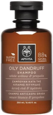 Шампунь для волос Apivita Oily Dandruff Shampoo (250мл)