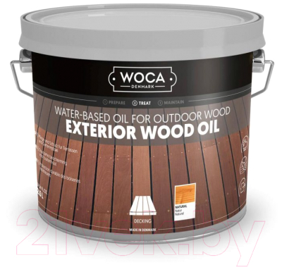 

Масло для древесины Woca, Серый, Exterior Wood Oil