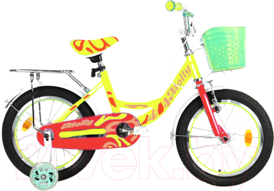 Детский велосипед Krakken Molly 2021 (16, желтый)