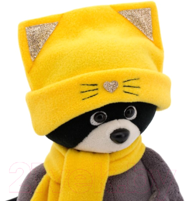 Изображение товара Мягкая игрушка Orange Toys Енотик Дэнни. Шапка-котенок / OS004-86/20