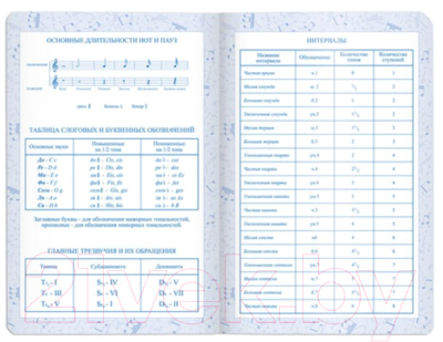 Дневник для музыкальной школы Brauberg 105497 (красный)
