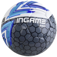 Футбольный мяч Ingame Pro №4 2020 (синий/серый) - 