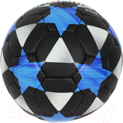 Футбольный мяч Ingame Stark 2020 (размер 5, черный/синий)