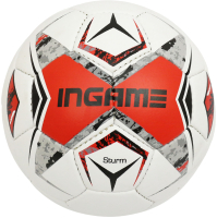 Футбольный мяч Ingame Sturm 2020 (белый/красный) - 
