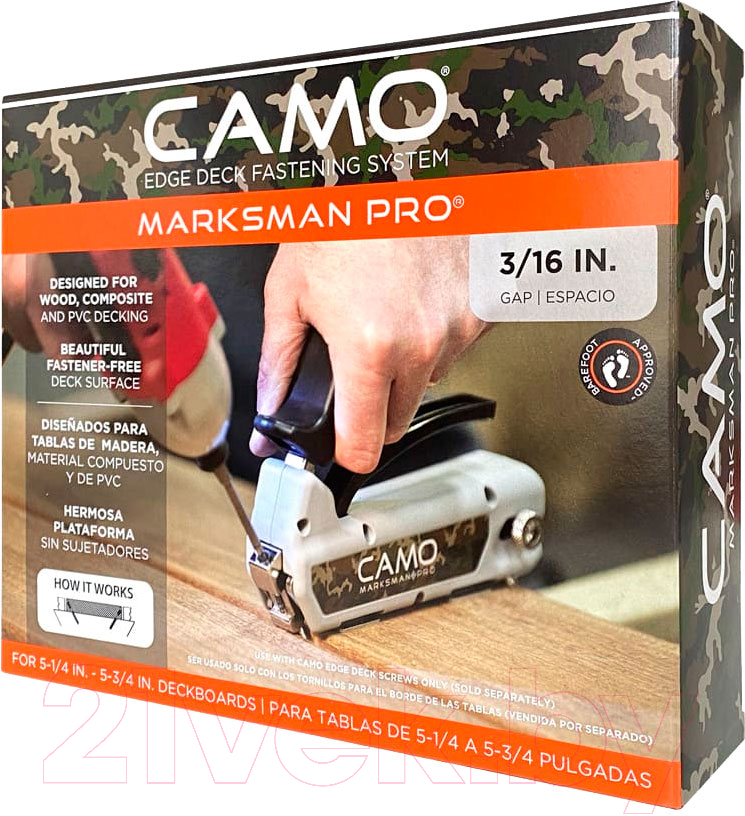 Инструмент для скрытого монтажа доски Camo Marksman PRO 5