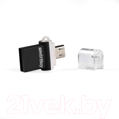 Usb flash накопитель SmartBuy 64GB OTG Poko USB (SB64GBPO-K)