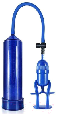 Вакуумная помпа для пениса LoveToy Maximizer Worx Limited Edition Pleasure Pro Pump / LV1440 (голубой)