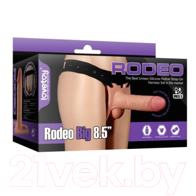 Фаллопротез LoveToy Rodeo Big 8.5 / LV415002