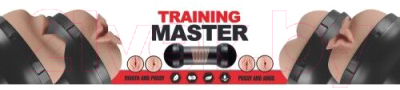 Мастурбатор для пениса LoveToy Traning Master Double Side Stroker-Pussy and Anus / LV250001