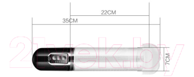 Вакуумная помпа для пениса LoveToy Maximizer Worx VX5- Rechargeable / 361021-02 (белый)