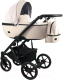 Детская универсальная коляска Bexa Air 2 в 1 (02, светло-бежевая кожа/светло-бежевый) - 