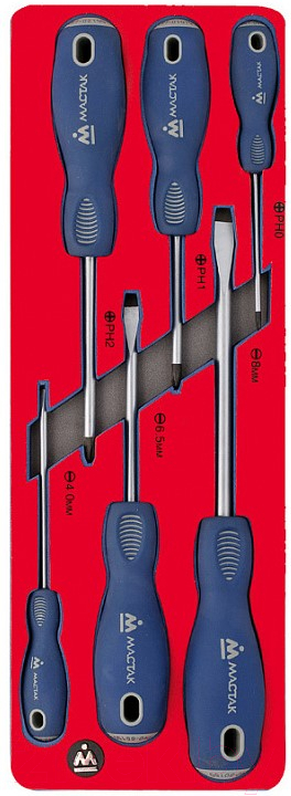 Набор отверток Мастак 5-4006