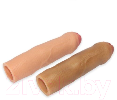 Насадка на пенис LoveToy Revolutionary Silicone Nature Extender-Uncircumcised / LV4212F (телесный)