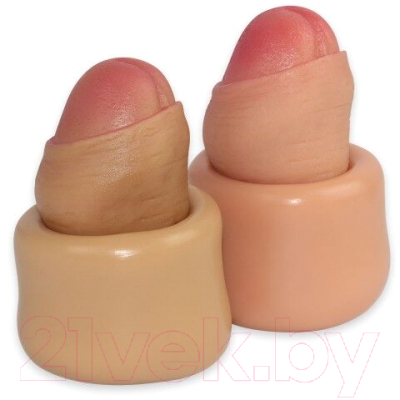 Насадка на пенис LoveToy Revolutionary Silicone Nature Extender-Uncircumcised / LV4212B (мулат)