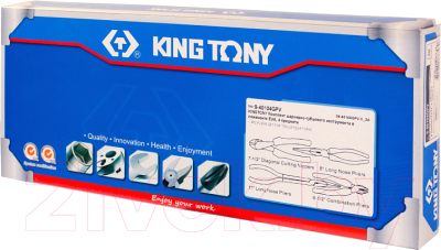 Набор губцевого инструмента King TONY 9-40104GPV