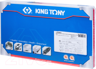 Набор головок слесарных King TONY 9563MR01
