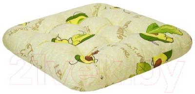 Подушка на стул Smart Textile 40х40 / ST494 (поролоновая крошка, авокадо)