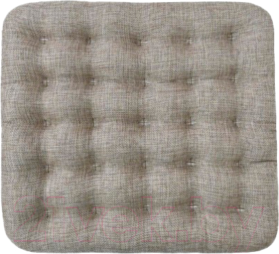 Подушка на стул Smart Textile Уют Крафт 40x40 / ST648 (лузга гречихи, серый)