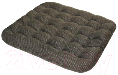 Подушка на стул Smart Textile Уют Крафт 40x40 / ST648 (лузга гречихи, коричневый)