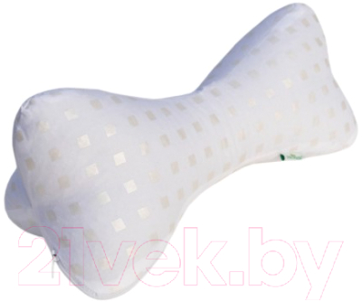 Ортопедическая подушка Smart Textile Косточка 36x16 / ST241 (лузга гречихи, белый)
