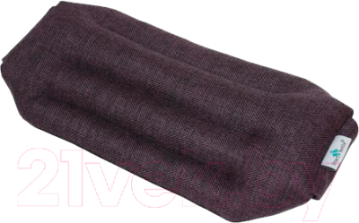 Подушка для спины Smart Textile Офис Крафт 40x20 / ST693 (лузга гречихи, фиолетовый)