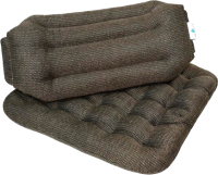 Комплект подушек на стул Smart Textile Уютный офис Крафт / ST747 (лузга гречихи, коричневый) - 