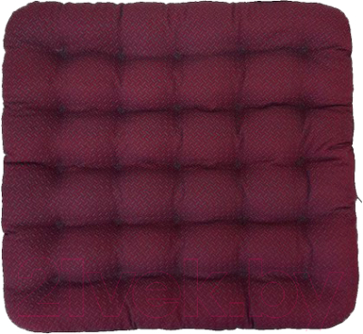 Подушка на стул Smart Textile Уют-Премиум 40x40 / ST167 (лузга гречихи, бордовый)