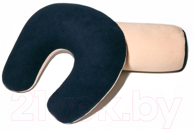 Подушка на шею Smart Textile Валик-подкова 2в1 30x15 / C053 (пенополистирол)