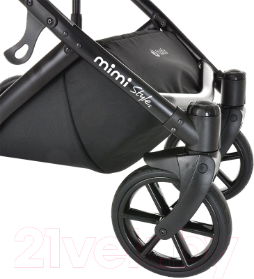 Детская универсальная коляска Tutis Mimi Style 2 в 1 / 1102060 (Obsidian)