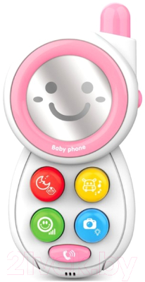 Развивающая игрушка Huanger Мобильный телефон / HE0513 (розовый)