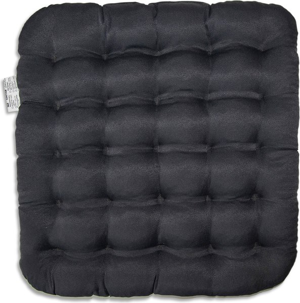 Подушка на стул Smart Textile Уют 40x40 / T428 (лузга гречихи, серый)