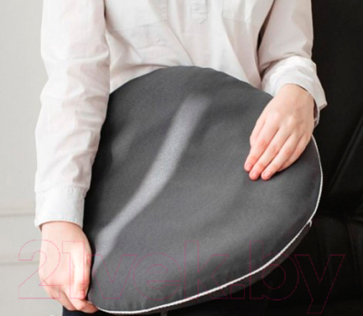 Подушка на стул Smart Textile Гемо-комфорт офис 45x45x8 / T772 (лузга гречихи)
