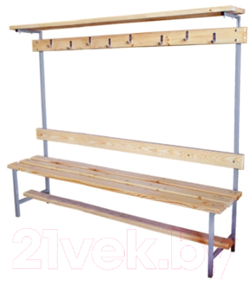 Скамейка для раздевалки Dinamika ZSO-002200 (1.5м)